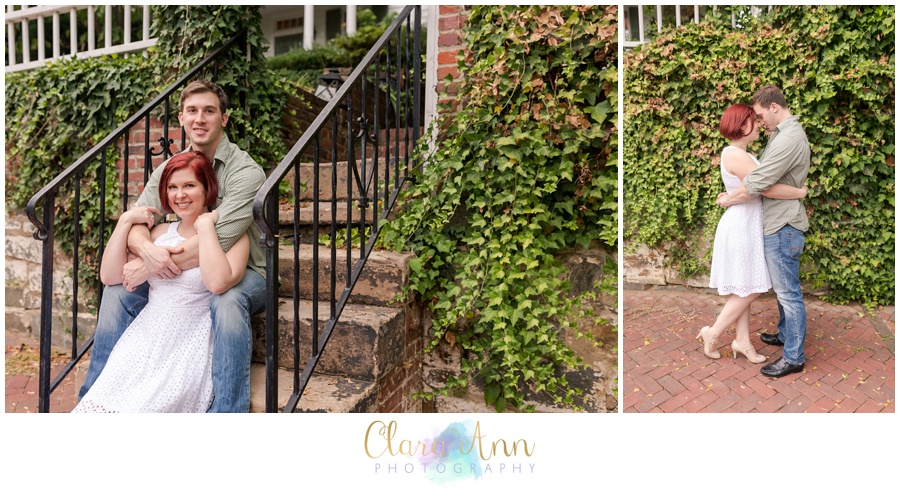 Old Town Alexandria Engagement Photos Rachel Ryan