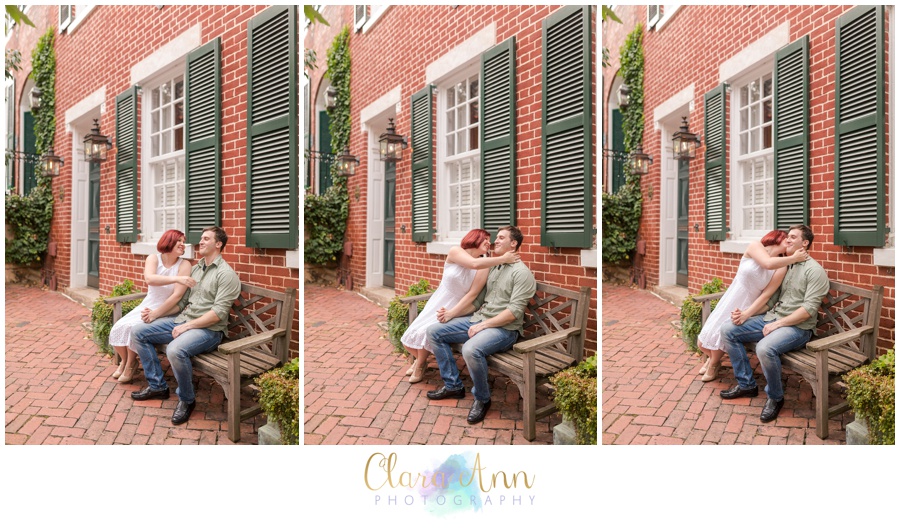 Old Town Alexandria Engagement Photos Rachel Ryan