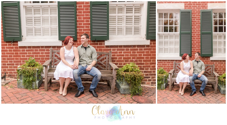 Old Town Alexandria Engagement Photos Rachel Ryan