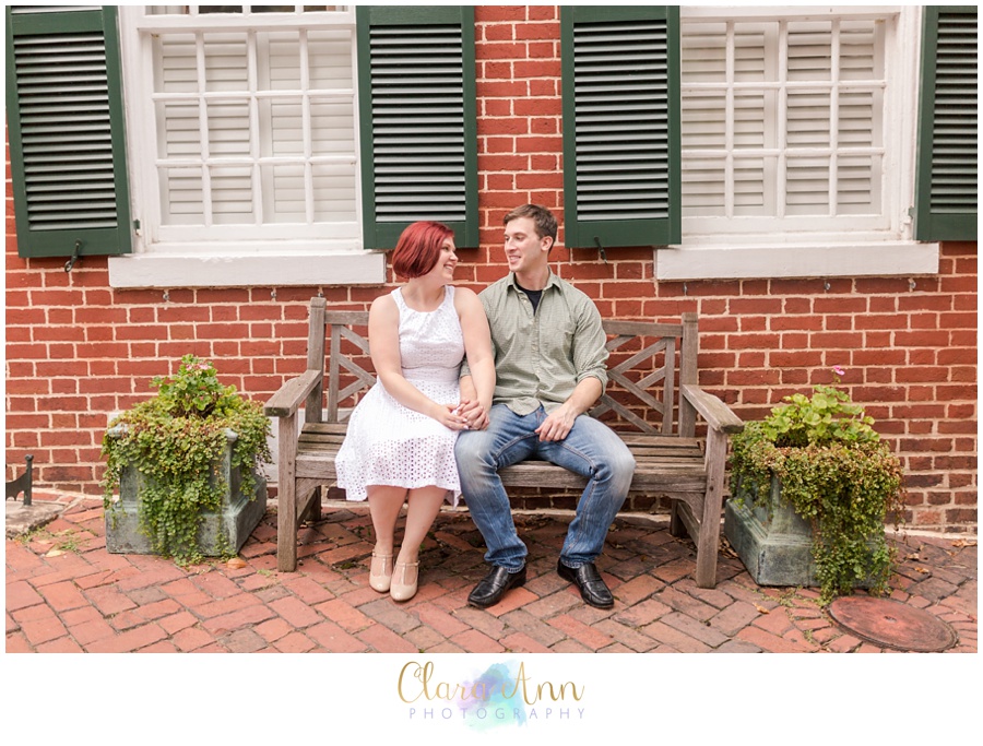 Old Town Alexandria Engagement Photos Rachel Ryan