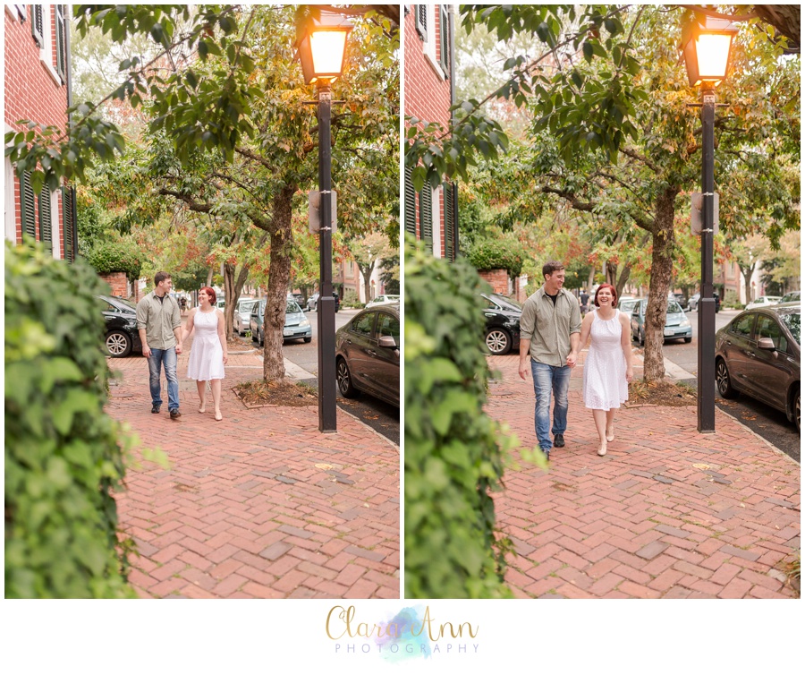 Old Town Alexandria Engagement Photos Rachel Ryan