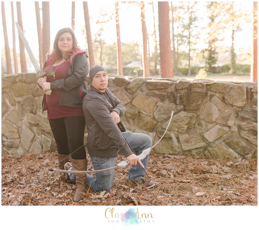 Hunger Games Engagement Photos - Ally & Gabe