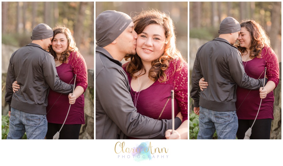 Hunger Games Engagement Photos - Ally & Gabe