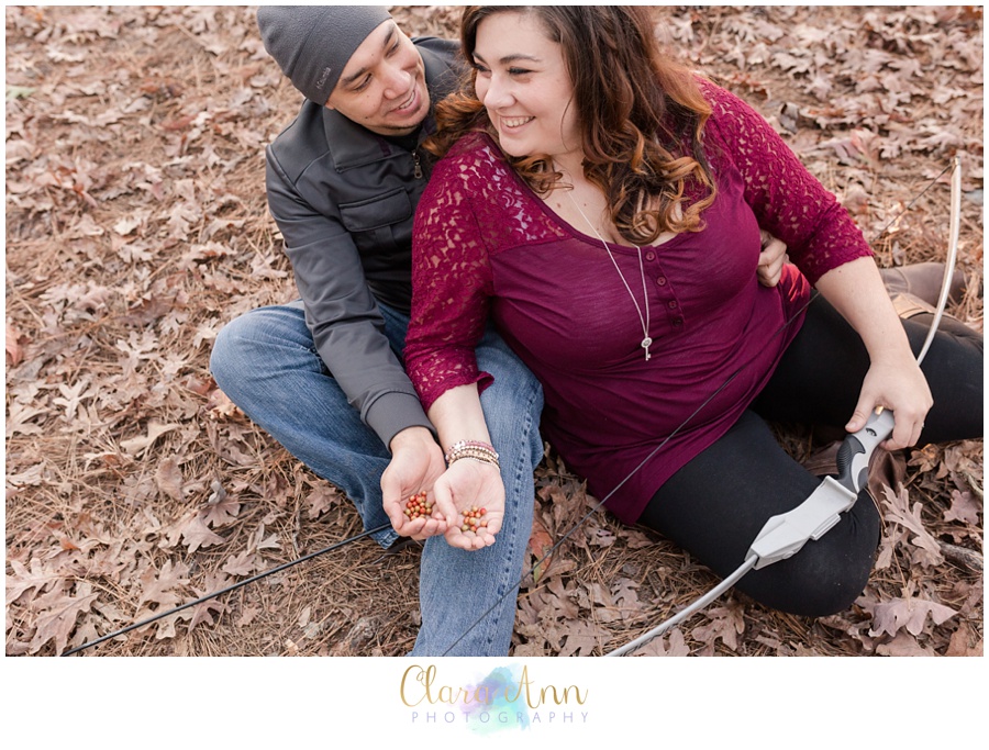 Hunger Games Engagement Photos - Ally & Gabe