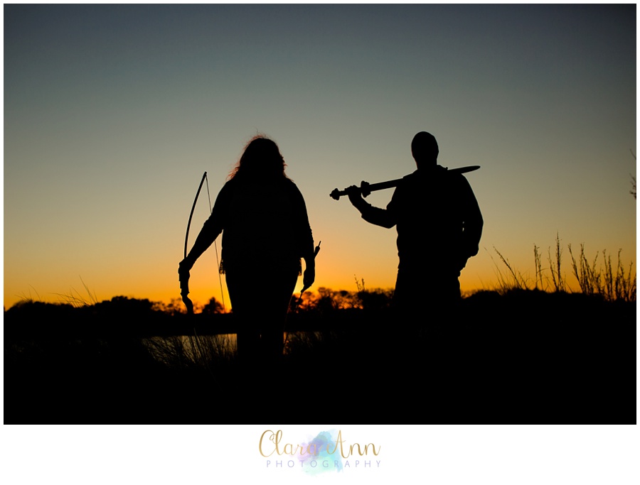 Hunger Games Engagement Photos